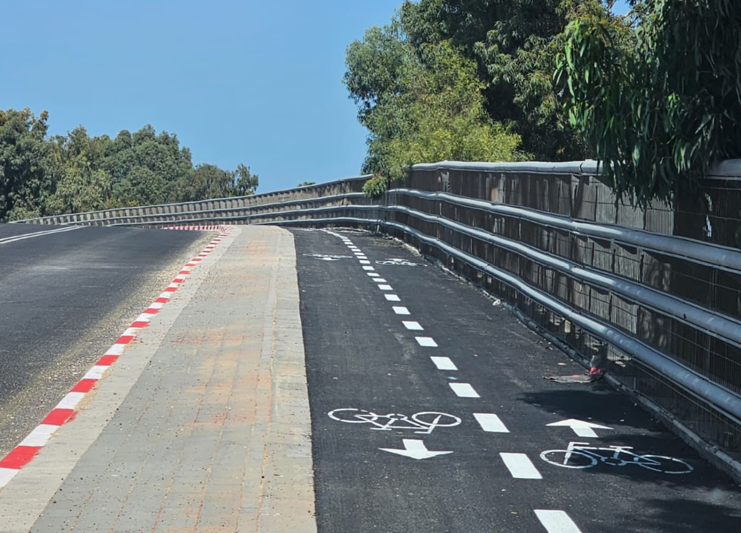 שביל אופניים מטרופן חיפה